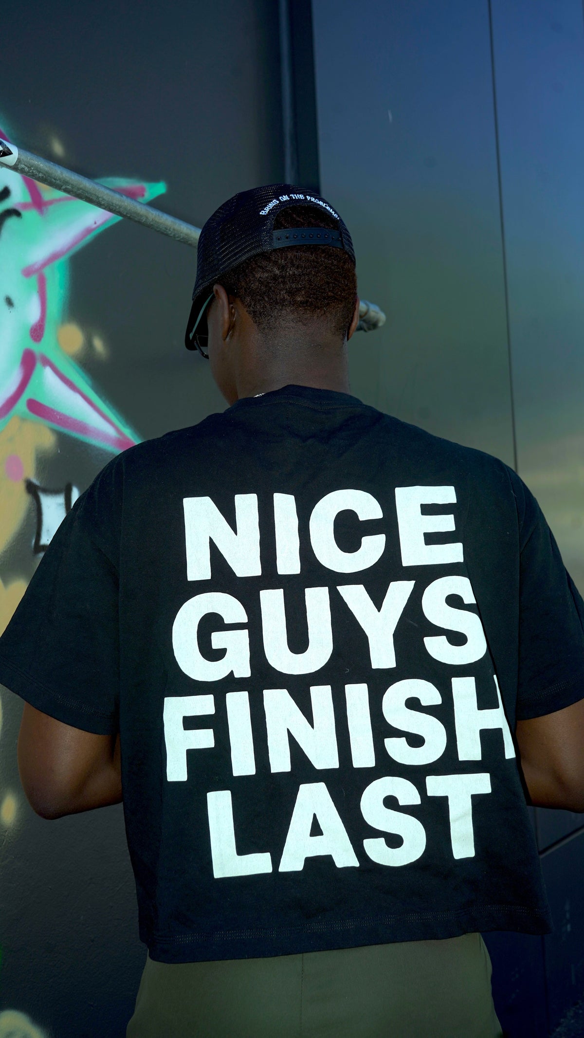 'Nice Guys Finish Last' Boxy Tee
