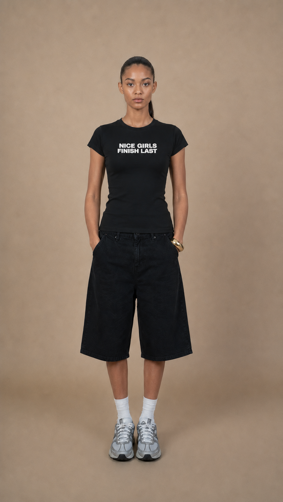 Nice Girls Finish Last Baby Tee