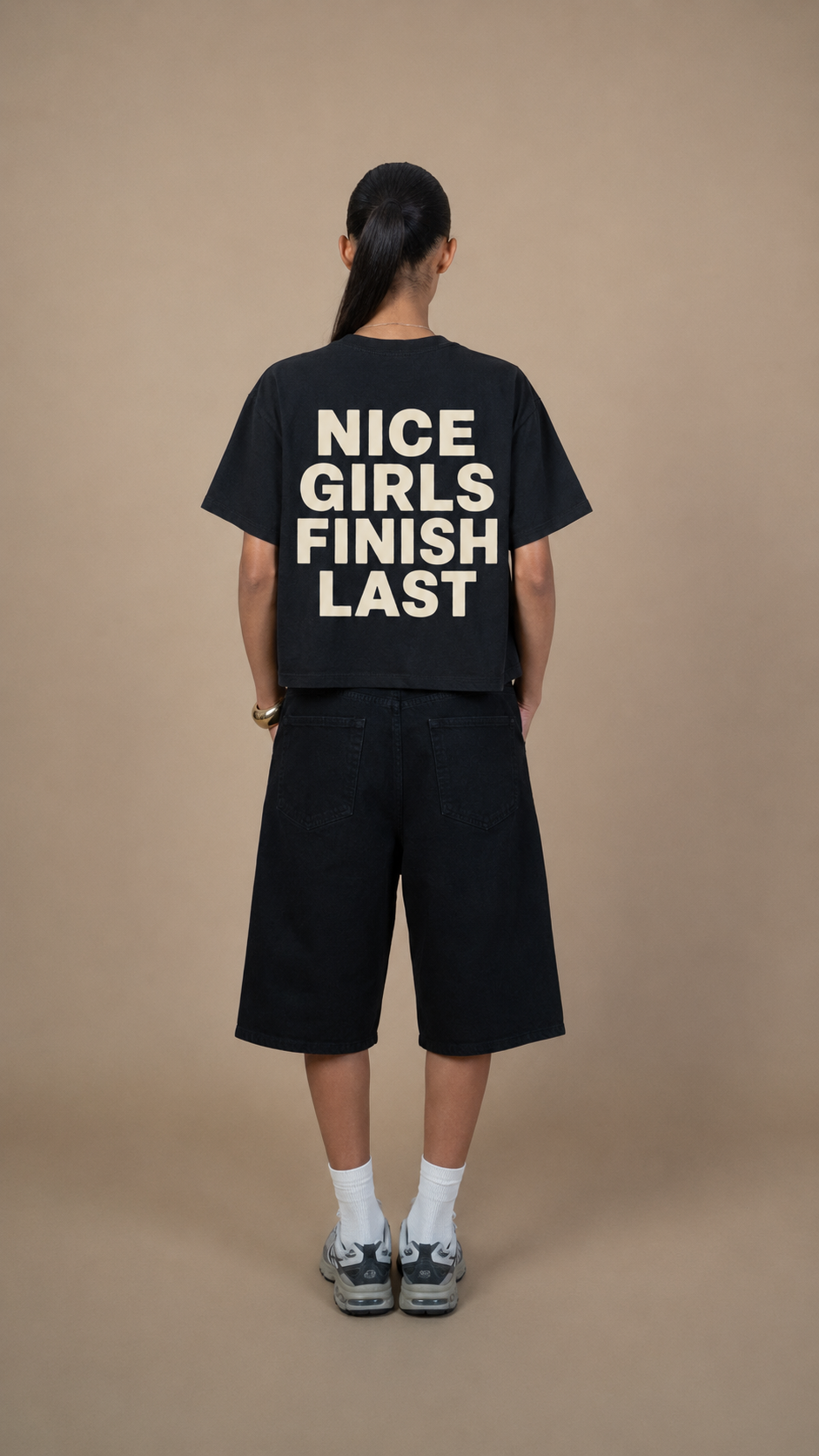 Nice Girls Finish Last Boxy Tee