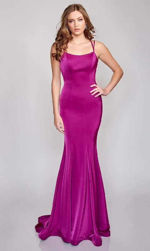 Women's Evening Attire Nina Canacci - 9142 Scoop Back Mermaid Gown