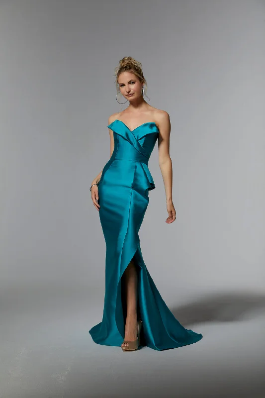 Formal Garments For Women MGNY Madeline Gardner New York 72927 Long Formal Fitted Evening Gown