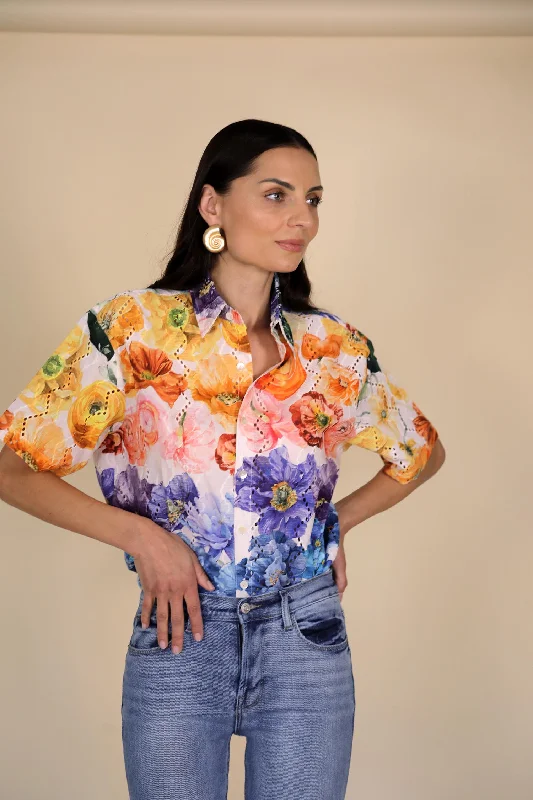 Women's Clothes For Special Occasions Floral Shirt