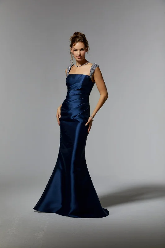 Women's Outerwear Garments MGNY Madeline Gardner New York 72925 Evening Long Gown Formal Dress