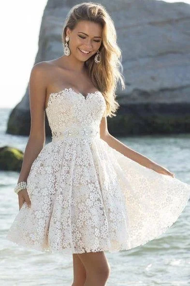 Women's Elegant Outfit Short Homecoming Dress , Popular Short Prom Dress ,Short Wedding Dress       S3140