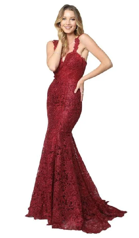 Women's Tailored Outfit Nox Anabel - Lace Sweetheart Mermaid Evening Gown R216