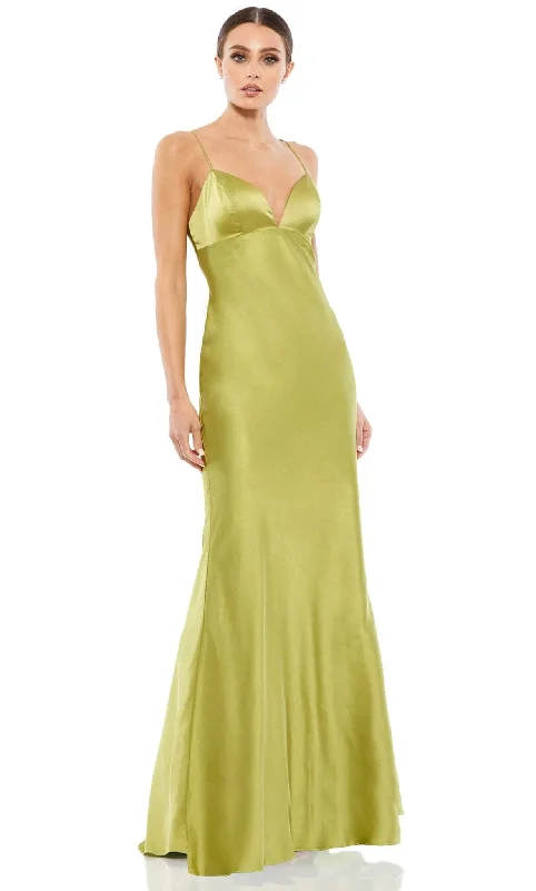 Charming Women's Holiday Apparel Ieena Duggal 26579 - Charmeuse Prom Gown