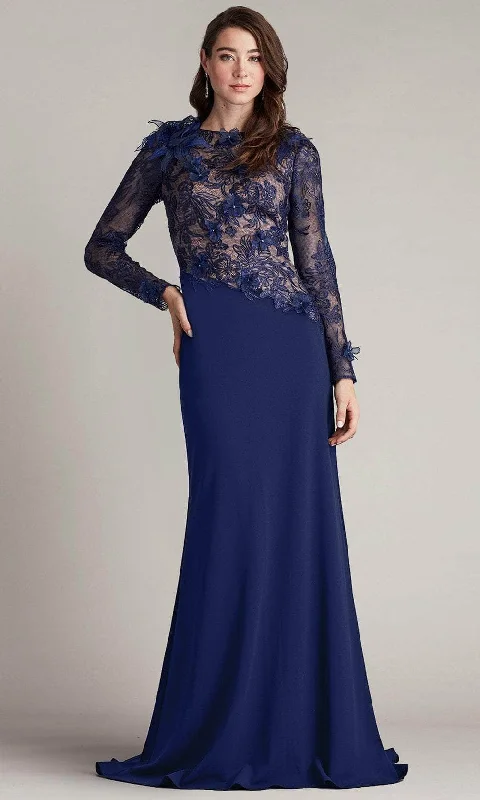 Women's Comfy Attire For Lounging Tadashi Shoji CDV16206LXY - Embroidered Evening Gown