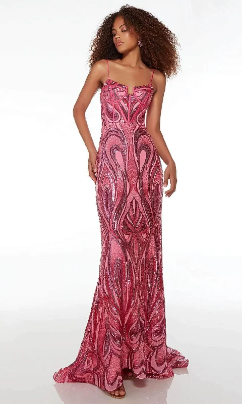 Women's Clothes Alyce Paris 61506 - Corset Bodice Mermaid Prom Gown