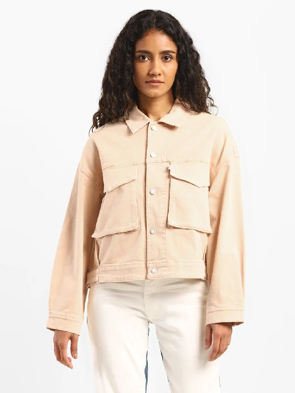 Women's Luxury Garments Levi's x Deepika Padukone Cropped Trucker Jacket