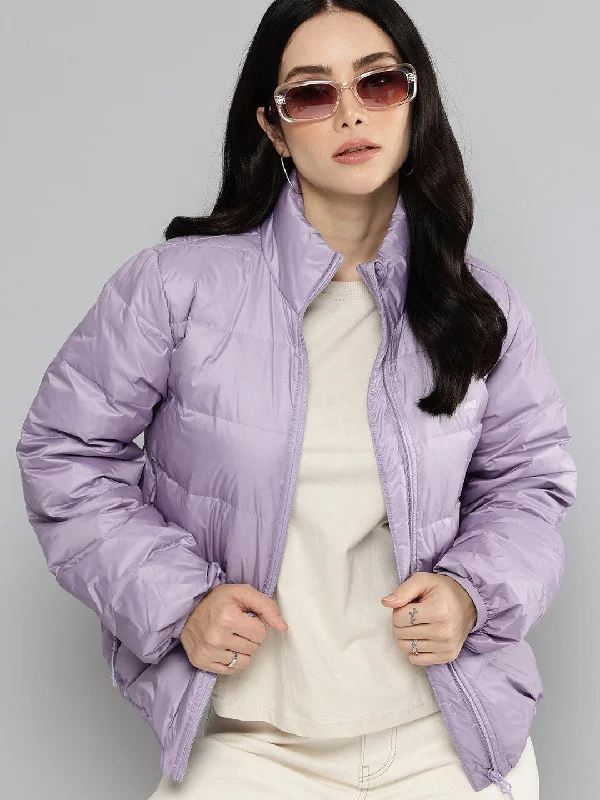 Luxury Women's Clothing Women's Solid Purple Jacket