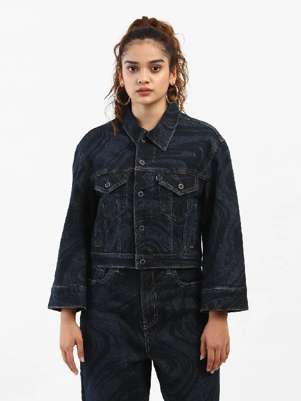 Women's Athletic Garments Levi's x Deepika Padukone Hydro-Dipped Trucker Jacket