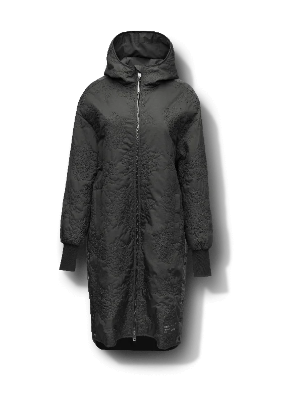 Women's Seasonal Wardrobe Clothing Surrey Women's Performance Quilted Long Mid Layer Jacket