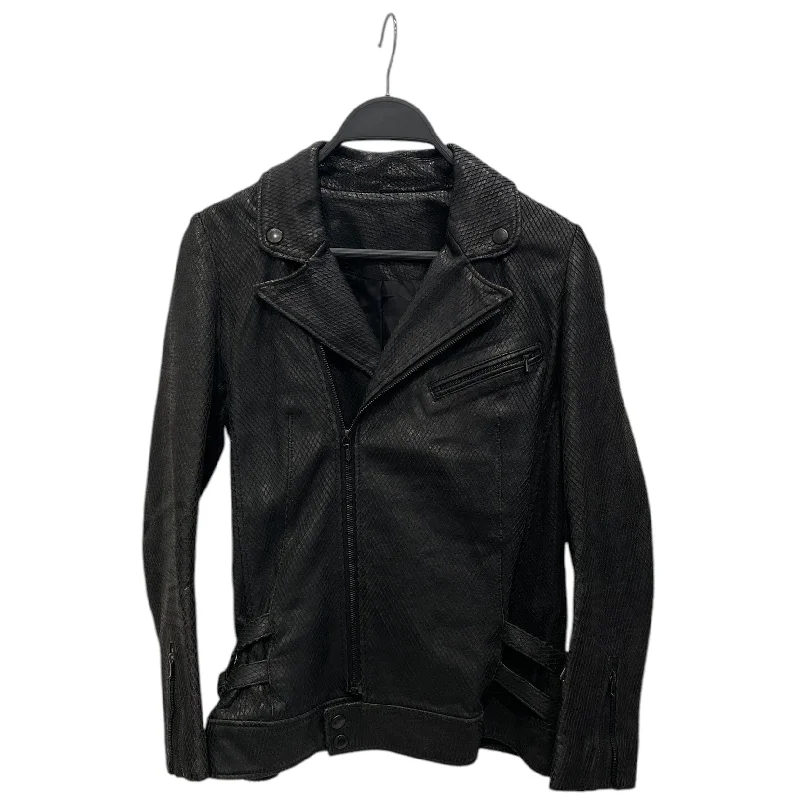 Comfortable Women's Apparel Hysterics/Riders Jkt (W)/M/Black/Lambskin/0503LB01