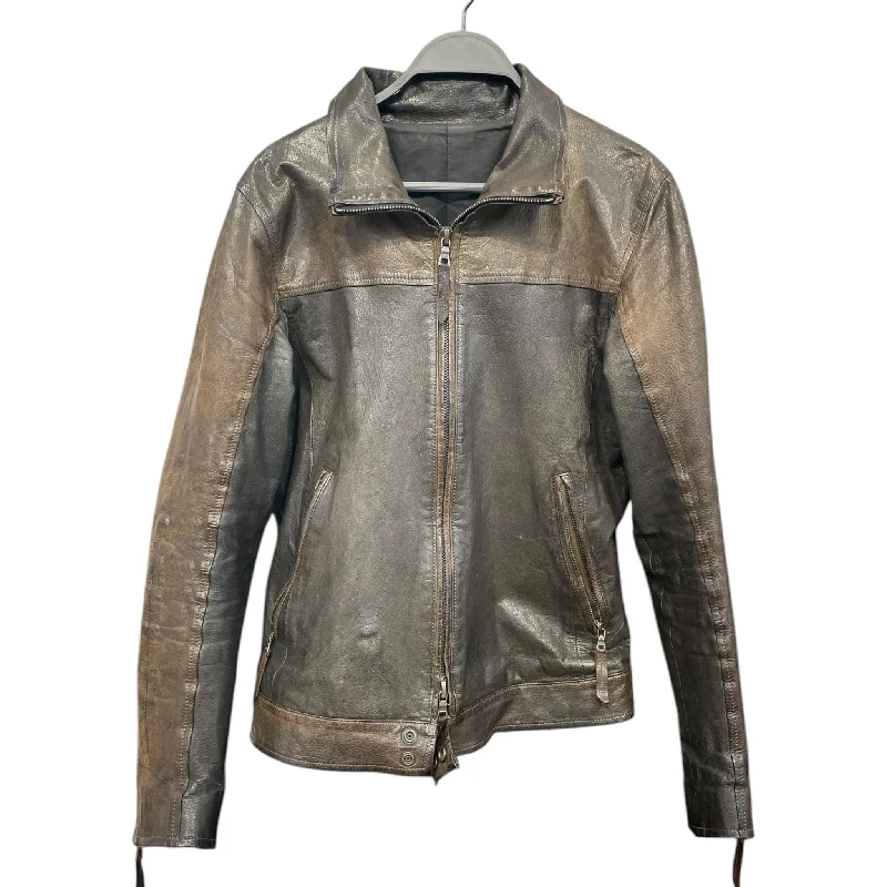 Women's Comfortable Lounge Attire ISAMU KATAYAMA BACKLASH/Leather Jkt/S/Leather/BRW/vintage feel, two tone brown