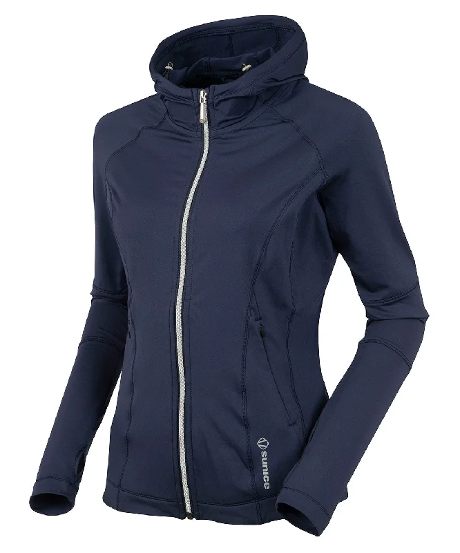 Women's Layered Outfit Women's Anna Full-Zip Knit Jacket with Hood