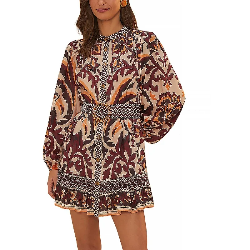 Women's Night-Out Outfit FARM Rio Womens Above knee Printed Mini Dress